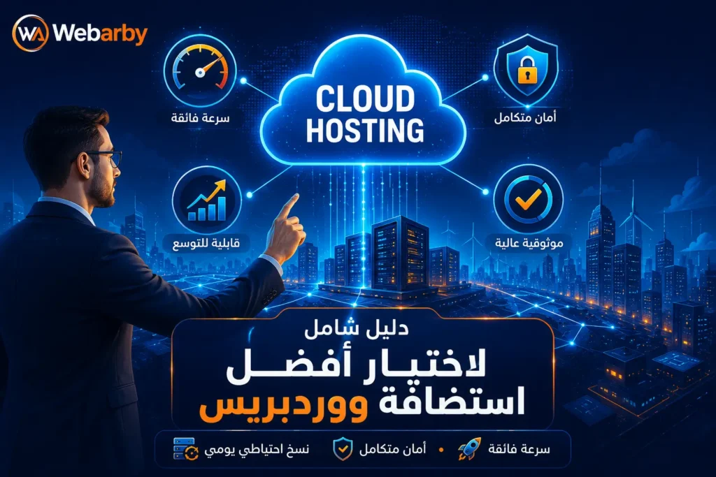دليل شامل لاختيار أفضل استضافة ووردبريس ومقارنة أنواع الاستضافات